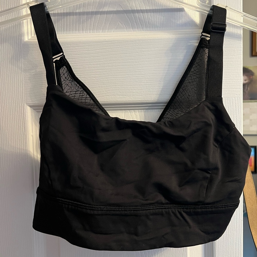 Lululemon black sports bra